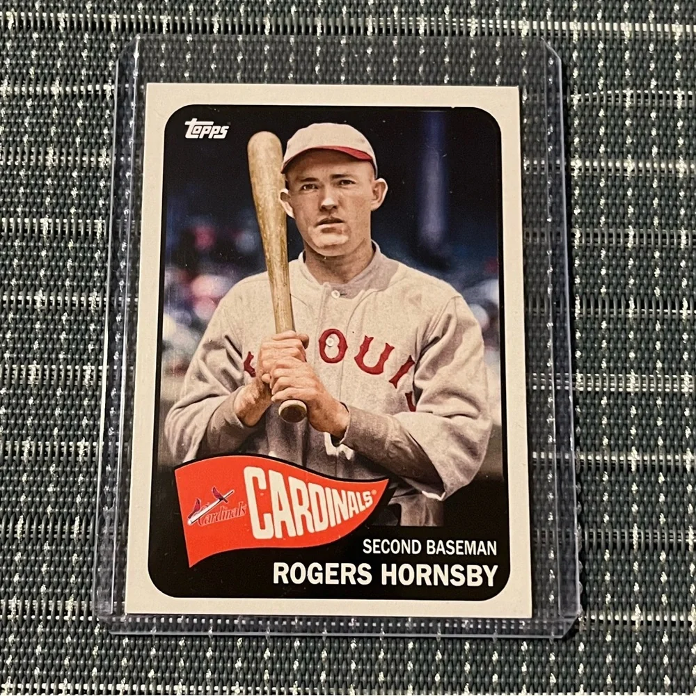 ⚾️ 2023 Topps Archives #127 Rogers Hornsby Baseball Sports Trading Card
